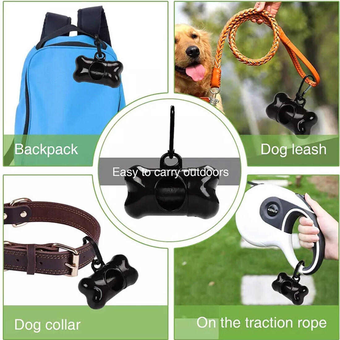 Dog Poo Bags with Lead Dispenser (1,100 Bags), photo 7