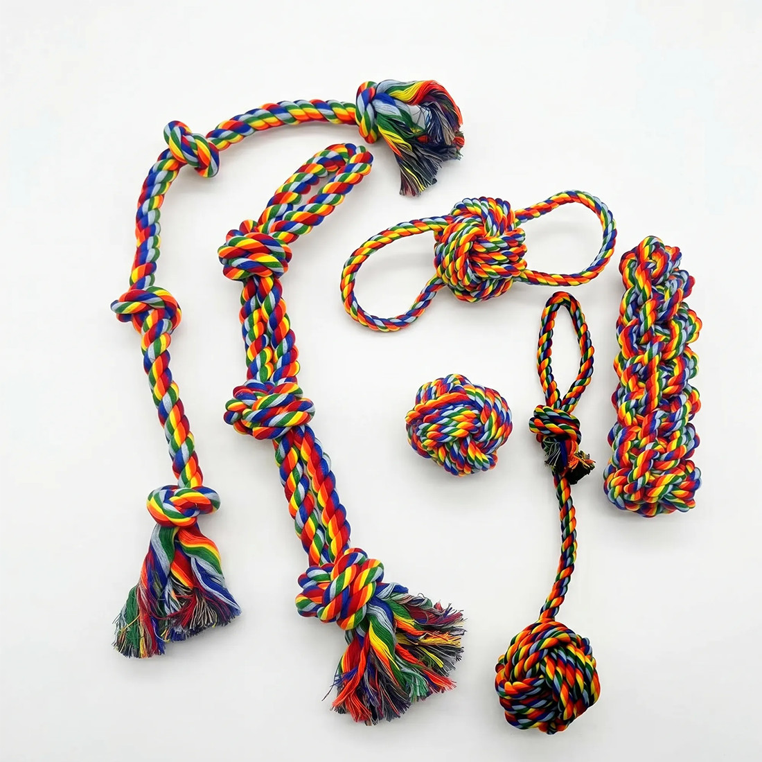 Dog Rope Toy Set (6 Pieces), photo 1