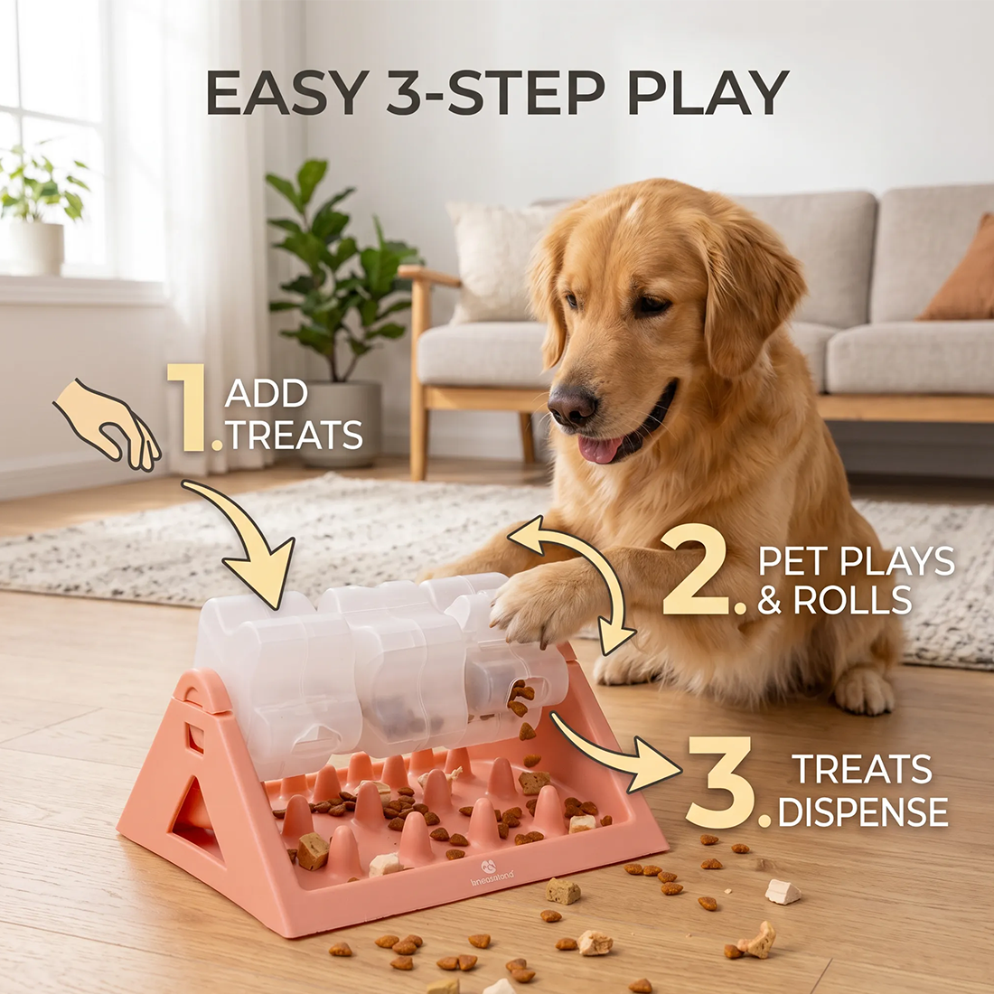 Rotating Treat Puzzle Feeder, photo 6
