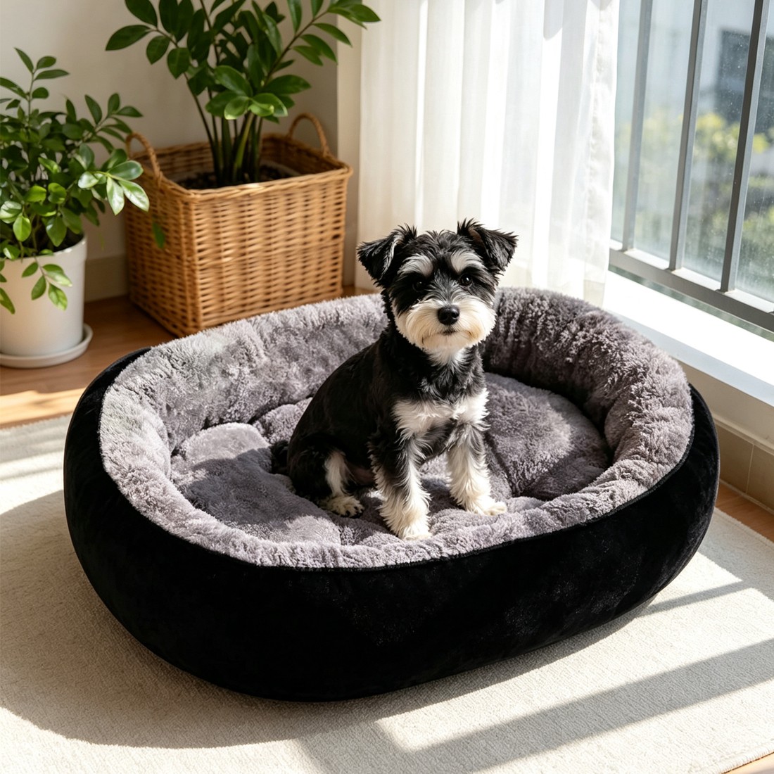 Washable Fleece Dog Bed, photo 2